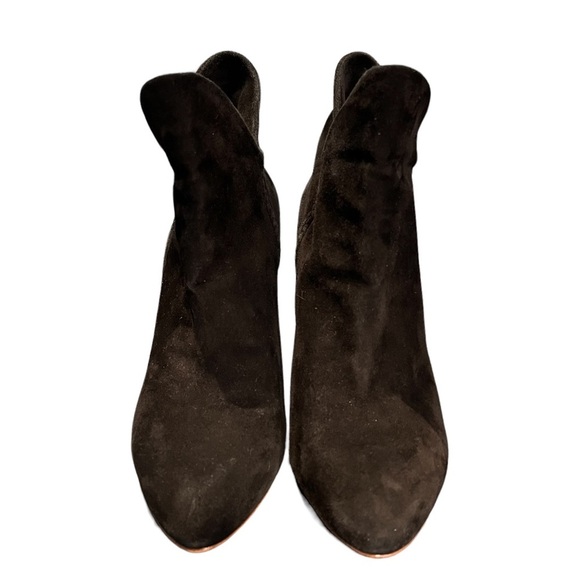 Belle Sigerson Morrison Black Suede Booties - Picture 2 of 9